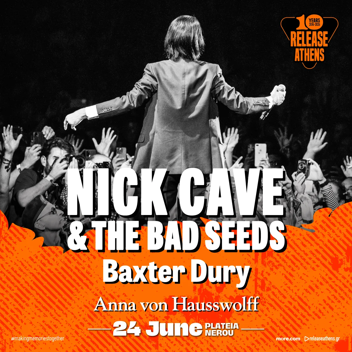 Nick Cave & The Bad Seeds / Release Athens 2026