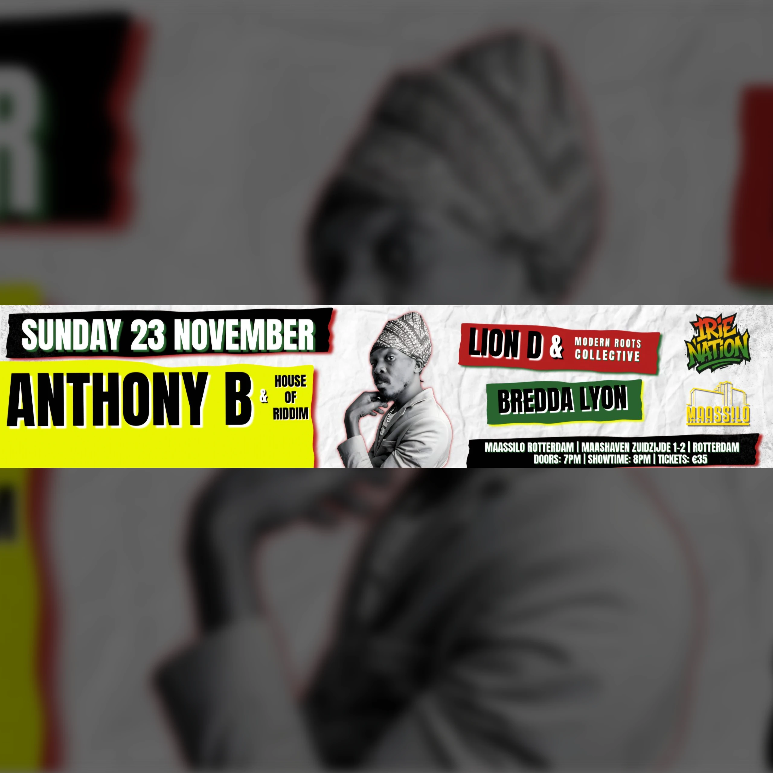 Irie Nation presents Anthony B