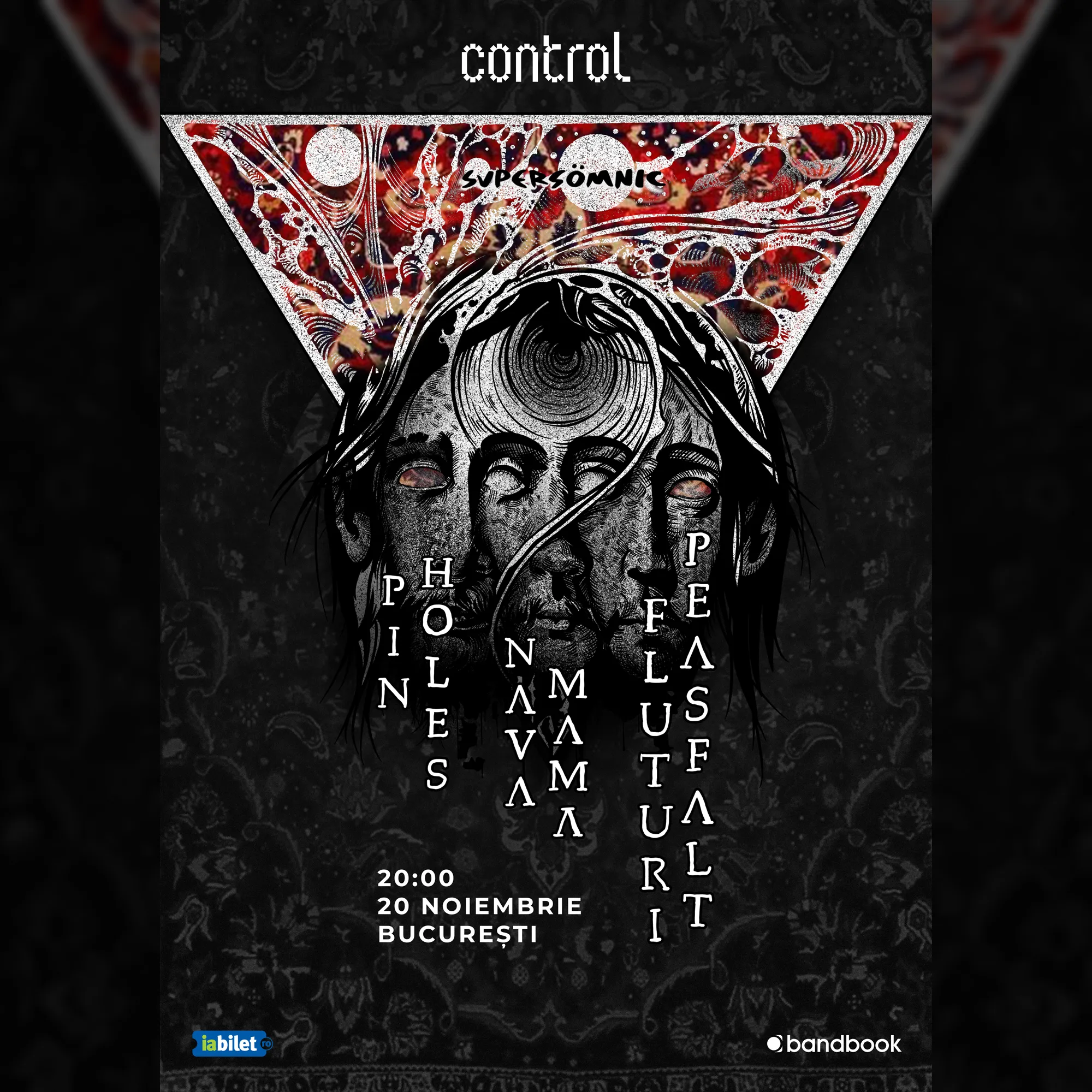 ctrl LIVE: Pinholes, Fluturi pe Asfalt, Nava Mamă