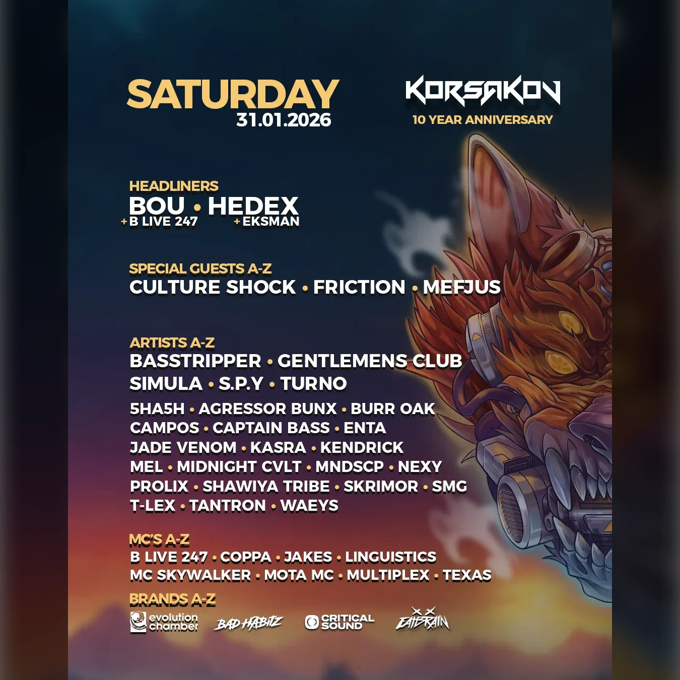 Day 2 | Korsakov Weekender 2026 - 10 Year Anniversary