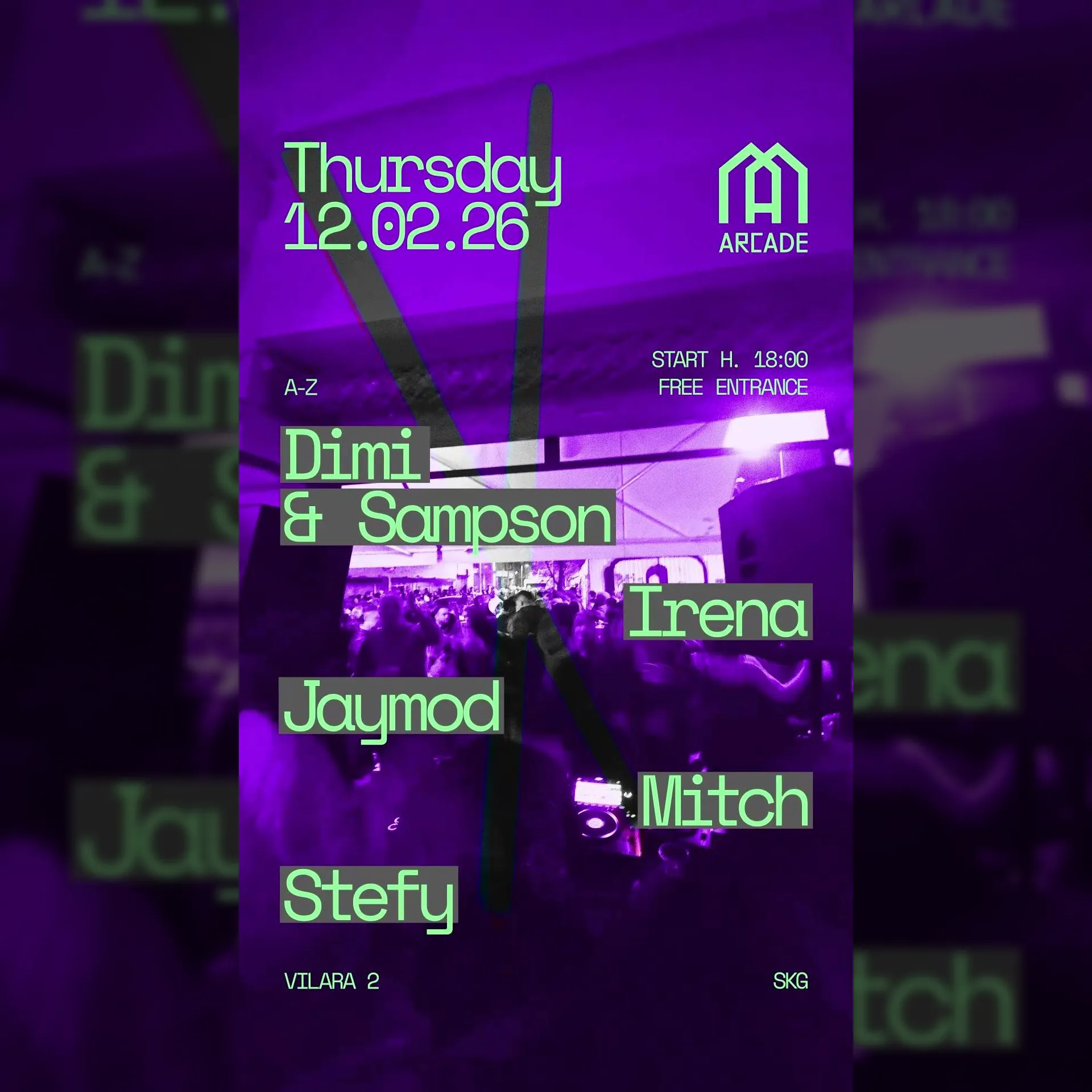 STREET PARTY at Arcade