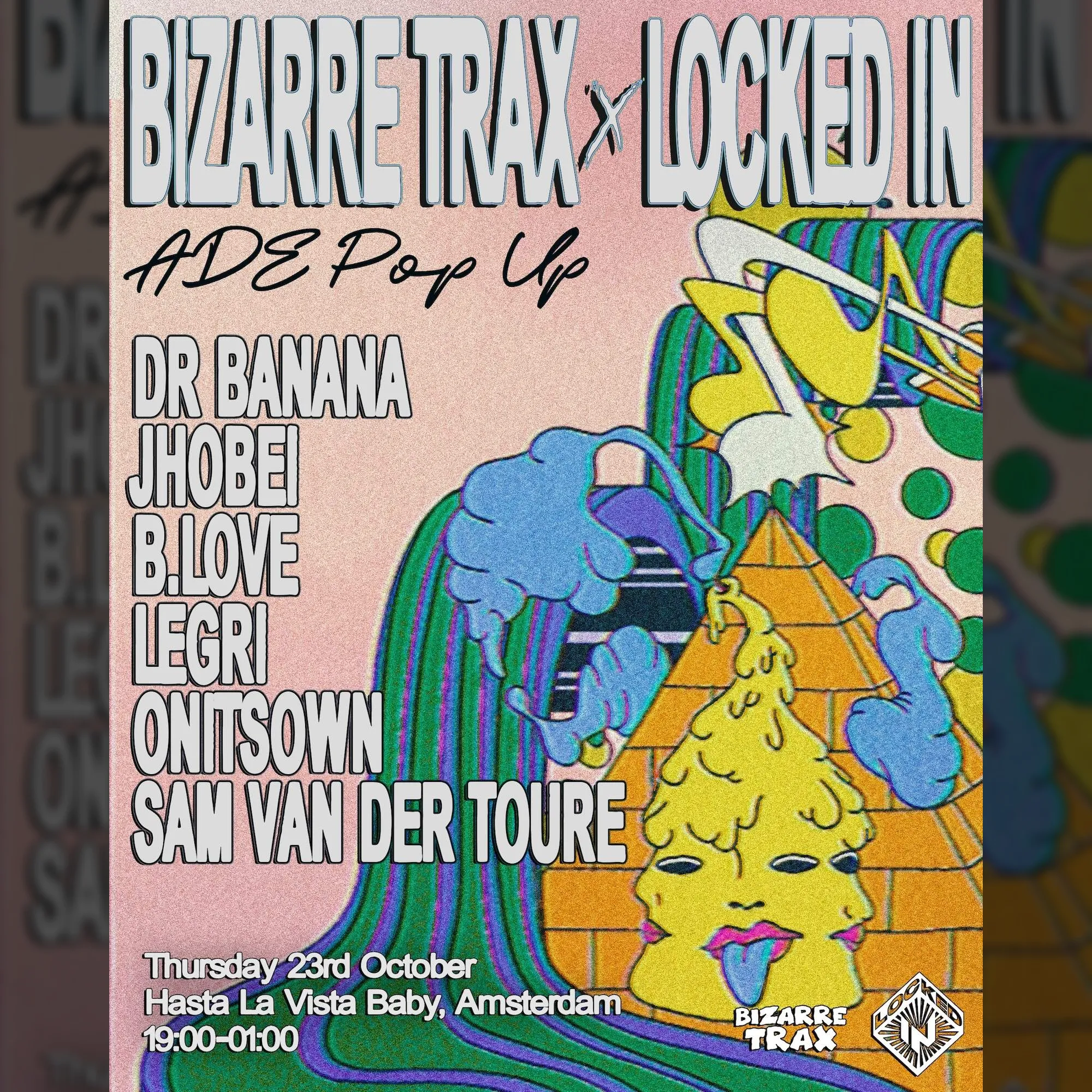 Bizarre Trax x Locked In: ADE Pop Up
