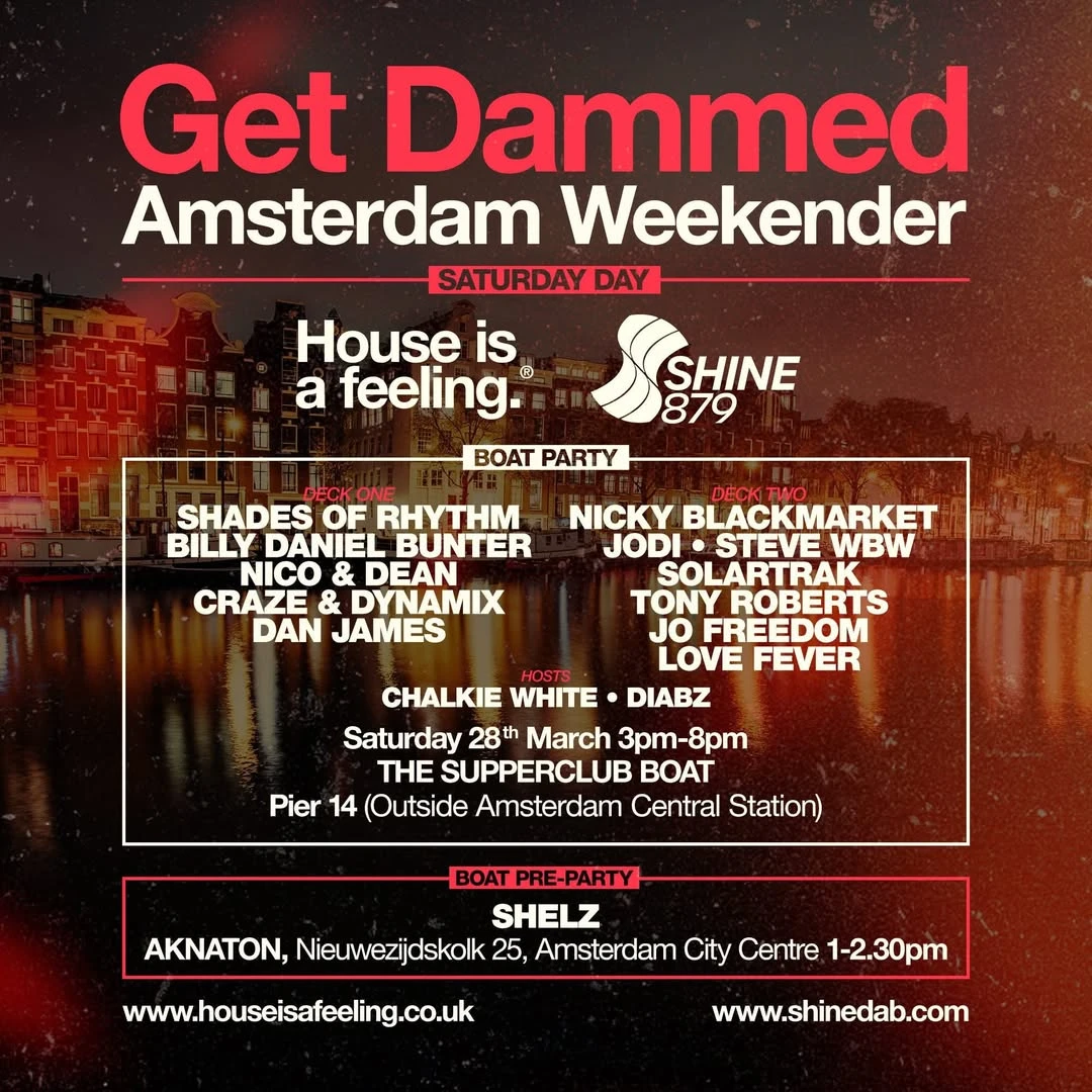 Aknaton (Pre-Boat Party) | Get Dammed 