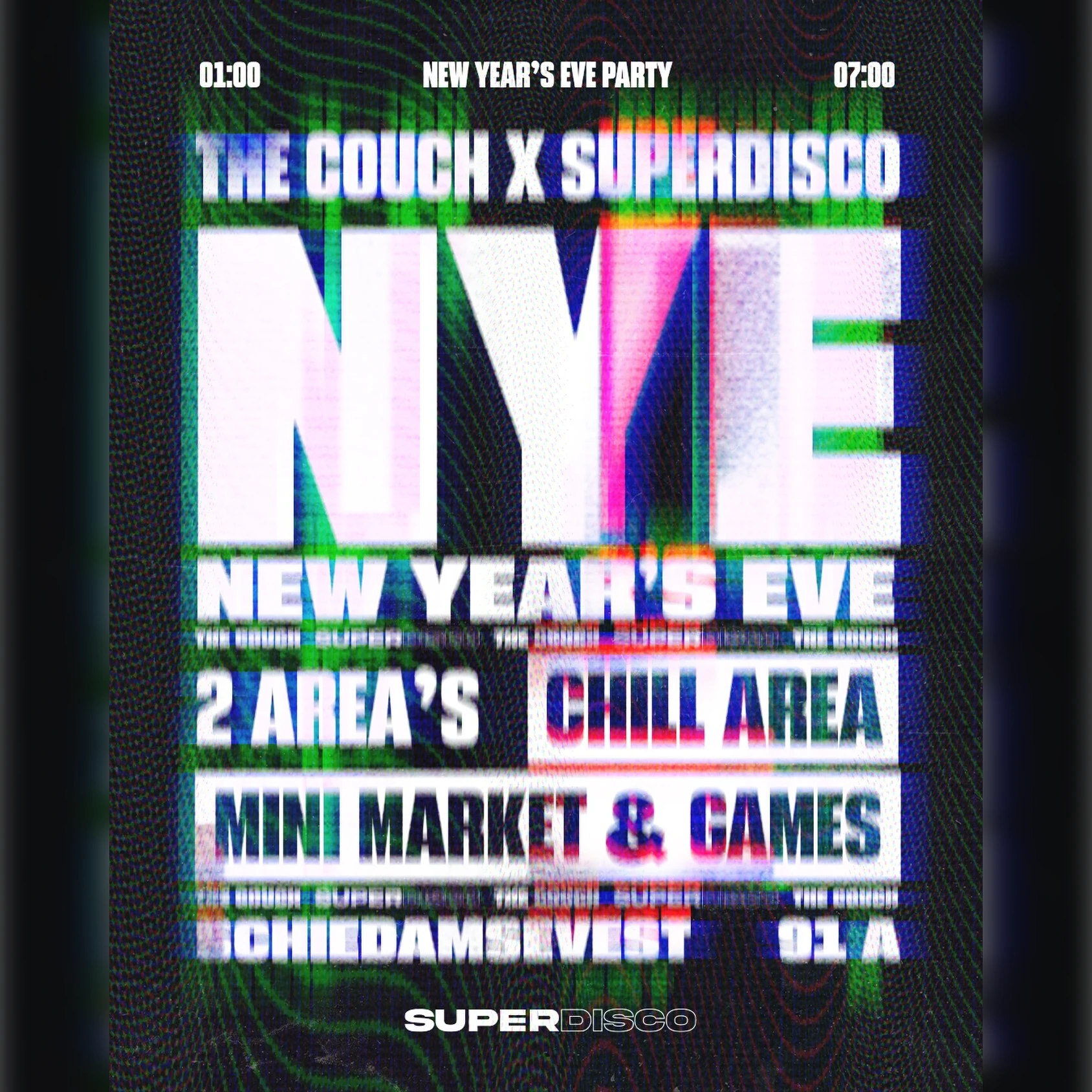 The Couch x SuperDisco  NYE 