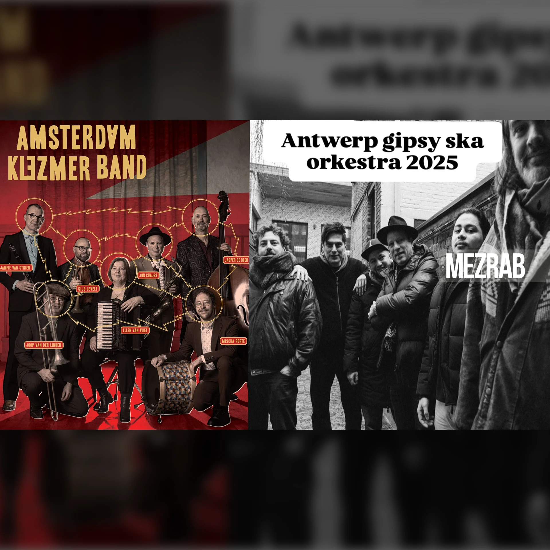 Antwerp Gipsy-Ska Orkestra & Amsterdam Klezmer Band LIVE