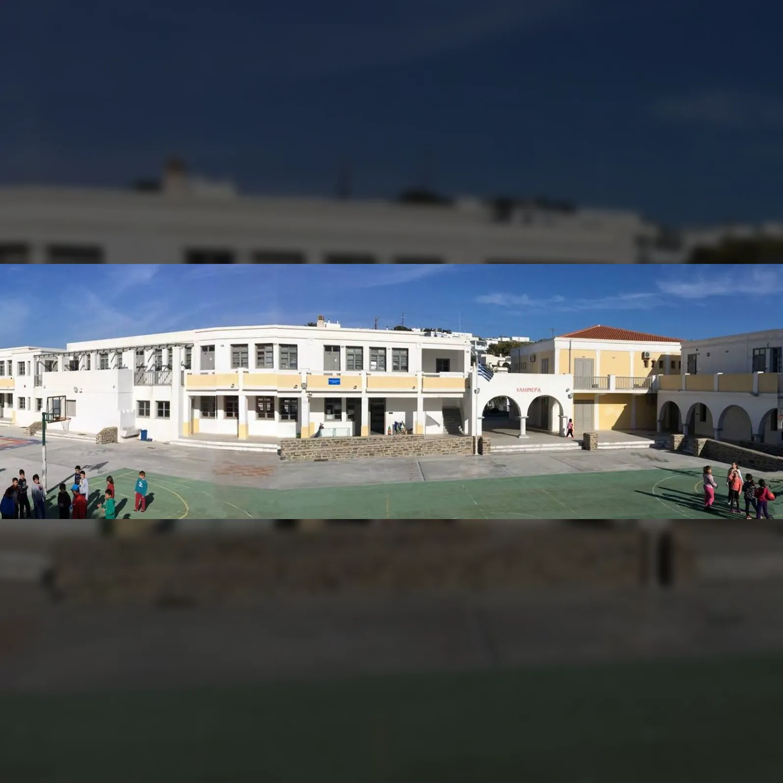 Naoussa Paros Primary School in Paros