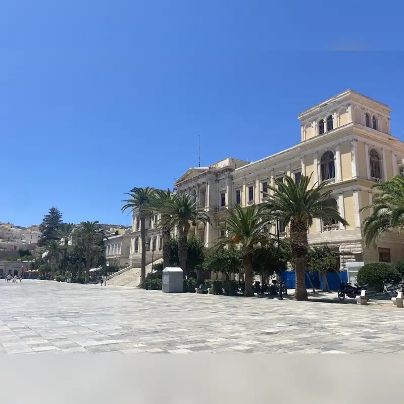 Ermoupoli Municipal Cultural Center in Syros