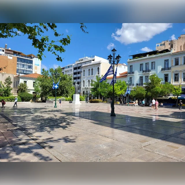 Mitropoleos Square in Athens