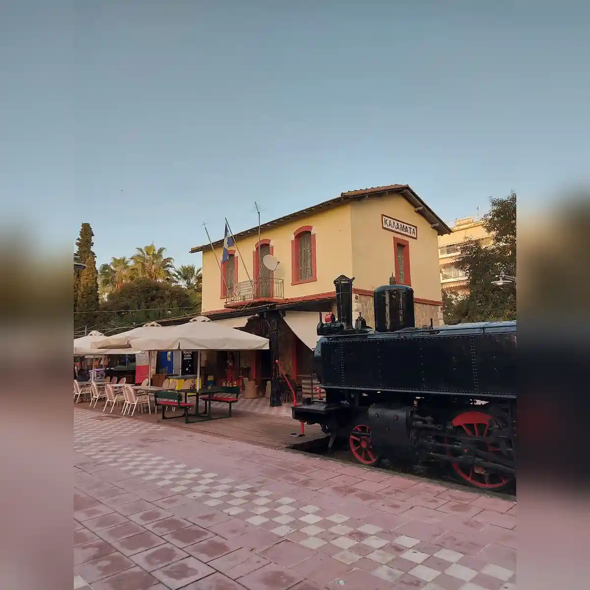 Kalamata Municipal Railway Park in Kalamata