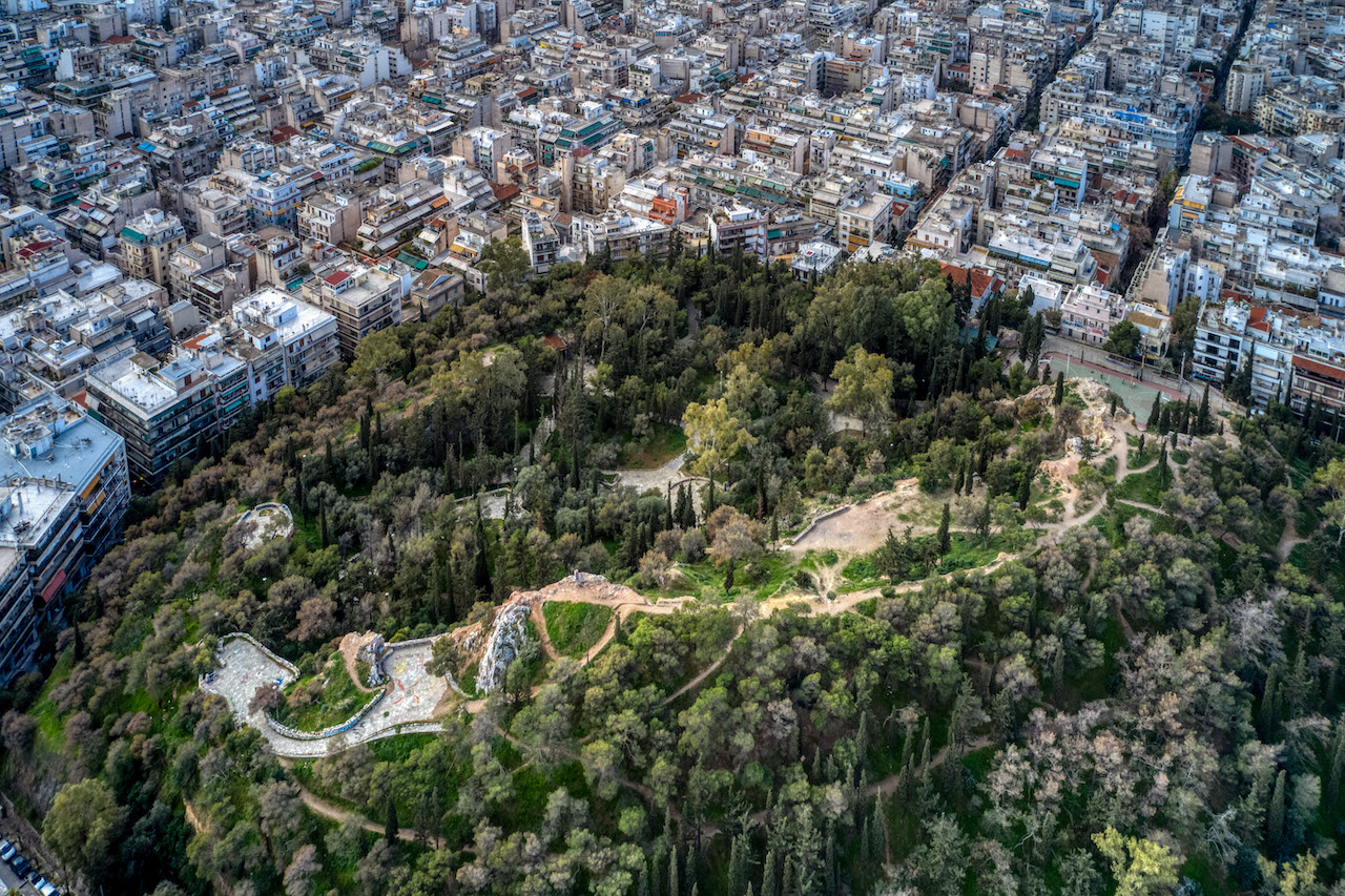 Strefi Hill in Athens
